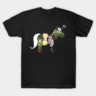 Christmas Tree Horse T-Shirt